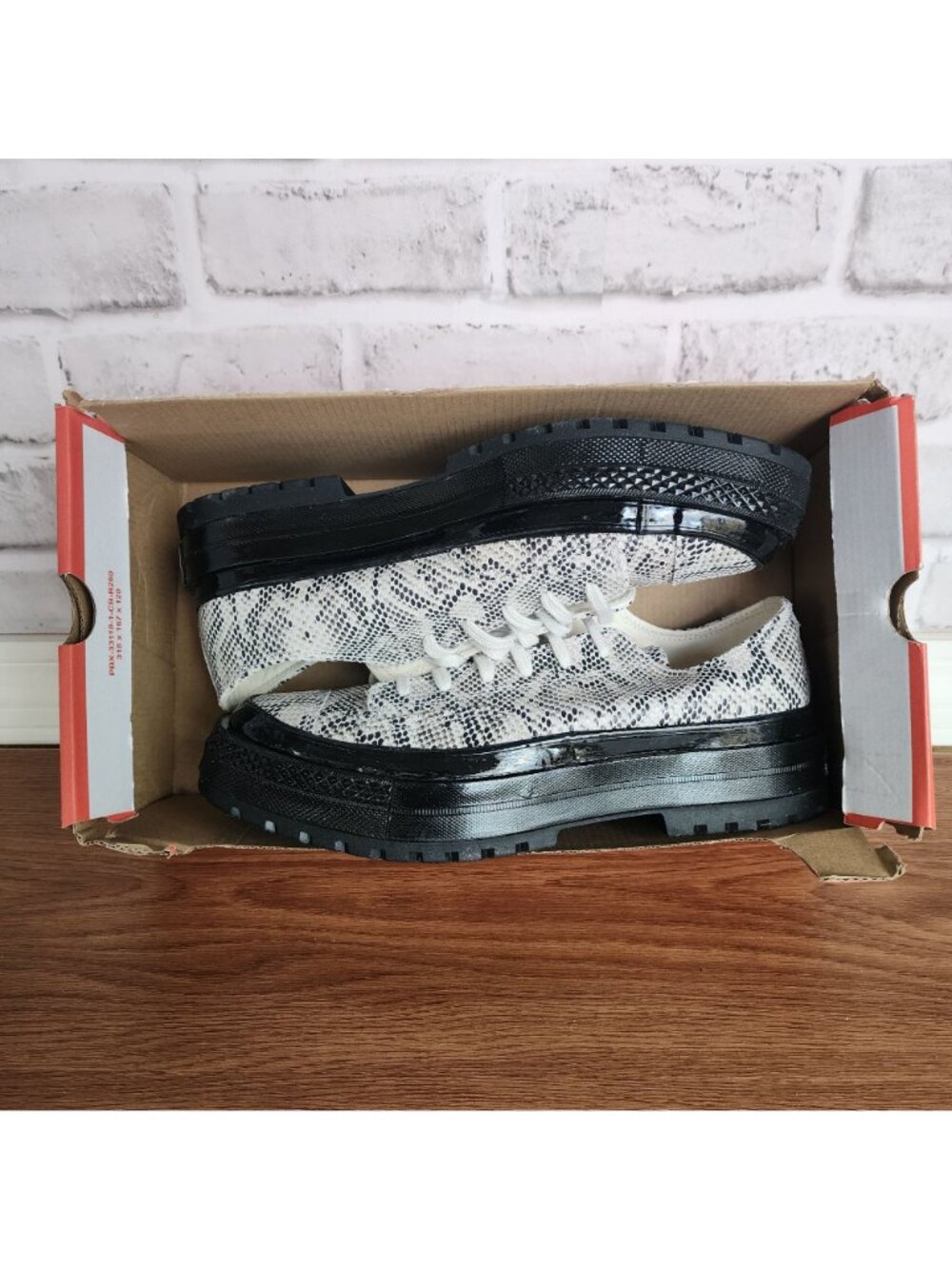 ⭐Converse Chuck 70 National Suede Snake Print Platform 8.5 Womens Shoes A15045C - Picture 9 of 15